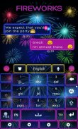 Fireworks GO Keyboard Theme screenshot 2