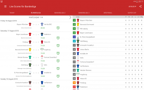 Live Scores for Bundesliga screenshot 9