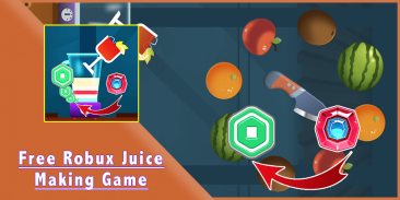 Free Robux Juice Making Game - robwins to robux screenshot 0