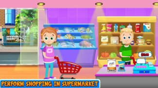 Supermarket shopping frenzy: Cash register game screenshot 4