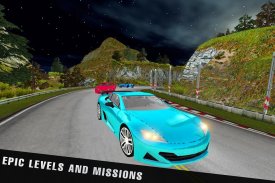 3D City Car Stunts Tantangan screenshot 4