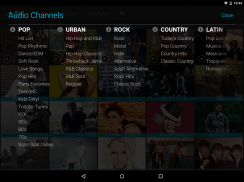Music Choice: TV Music Channels On The Go screenshot 1