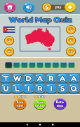 Fun Quizzes - World Map Quiz screenshot 1