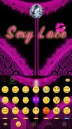 Sexy Lace Kika Keyboard Theme screenshot 4