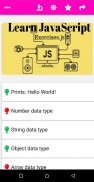 JavaScript Exercises screenshot 0