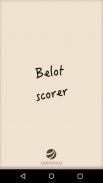 Belot Scorer screenshot 1