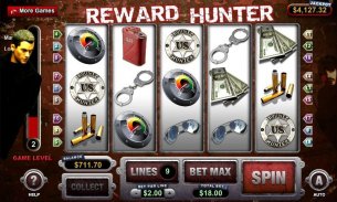 Reward Hunter Slots Machine screenshot 0