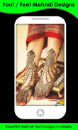 Foot / Feet Mehndi Designs screenshot 0