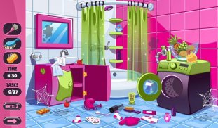 Princess Clean House Game screenshot 0