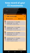Bank FD Calculator - EMI PPF NPS RD Tax Sukanya ++ screenshot 4