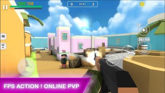 Block Gun: PVP Permainan Perang Online FPS Games screenshot 2