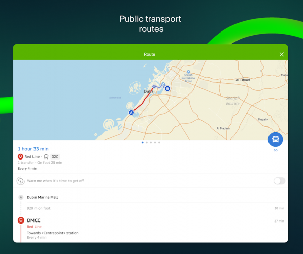 2GIS: Offline map & Navigation screenshot 7