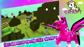 Unicorn Paradise Craft - Girls & Pony World screenshot 2
