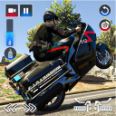 Police Bike Chase Stunt Games Icon