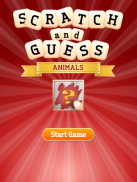 Scratch & Guess Animals screenshot 1