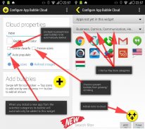 Bubble Cloud Widgets + Cartelle (cellulari/tablet) screenshot 20
