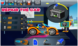rửa xe & sửa chữa salon: trò chơi trẻ em xe cơ khí screenshot 5