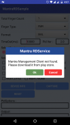 Mantra RD Service screenshot 0