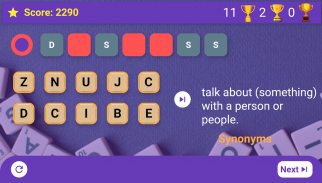 Missing letters - Words Game screenshot 2