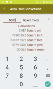 Land Area Calculator with Area Unit Converter screenshot 1
