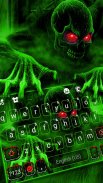 Green Zombie Skull 3 Keyboard screenshot 0