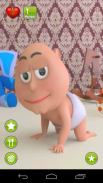 Talking Baby Boy Free screenshot 0