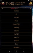 FaNG - Fantasy Name Generator screenshot 7