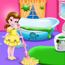 Princess Home - Girls Cleaning Icon