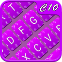 Purple Keyboard Icon