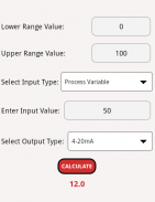 Instrumentation Calculator screenshot 1