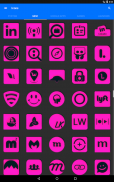 Pink and Black Icon Pack Free screenshot 3