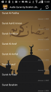 Audio Quran by Ibrahim Jibreen screenshot 3