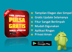 Cara Dapatkan Pulsa Gratis Lengkap screenshot 0