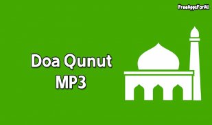 Doa Qunut MP3 screenshot 0