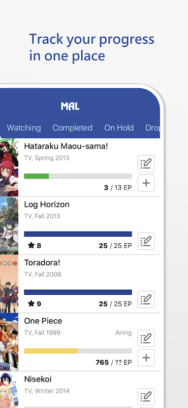 MyAnimeList APK Download for Android Free