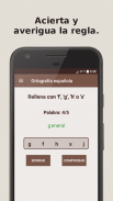 Ortografía española screenshot 2