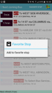 NYC New York Bus Tracker screenshot 6