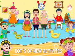 Mini Town: Summer Beach Game screenshot 2