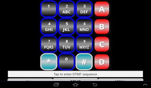 16 Tone DTMF Generator Keypad 1234567890*#ABCD and 1750Hz tone burst