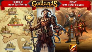 Godlands RPG : Held Simulator & Online Schlachten screenshot 4
