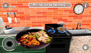fast food cooking simulator 3D screenshot 3