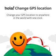Sahte GPS konum - Hola screenshot 0