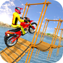 Bike Stunt Crazy Master : Dirt Bike Stunt Racer 3D Icon