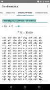 Combinatorics Mathematics screenshot 6