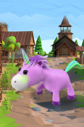 Unicorn Magical Running Mania screenshot 0