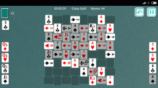 Crazy Quilt Solitaire screenshot 1