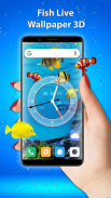 Koi Fish Live Wallpaper 3D screenshot 3