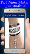 Stylish Name Maker - Name On Bangles & Bracelet screenshot 2