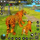 Wild Tiger Family survival Simulator Game