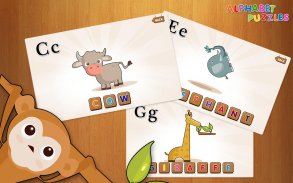 ABC Puzzles Alfabeto gratis screenshot 5